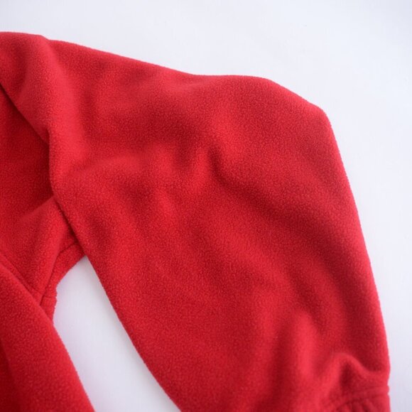 VTG Sierra Pacific Outdoor Red Flannel Bryson Cattle Company Quarter Zip Sweater - Picture 4 of 9